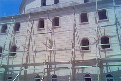 Taş Cami İnşaatı